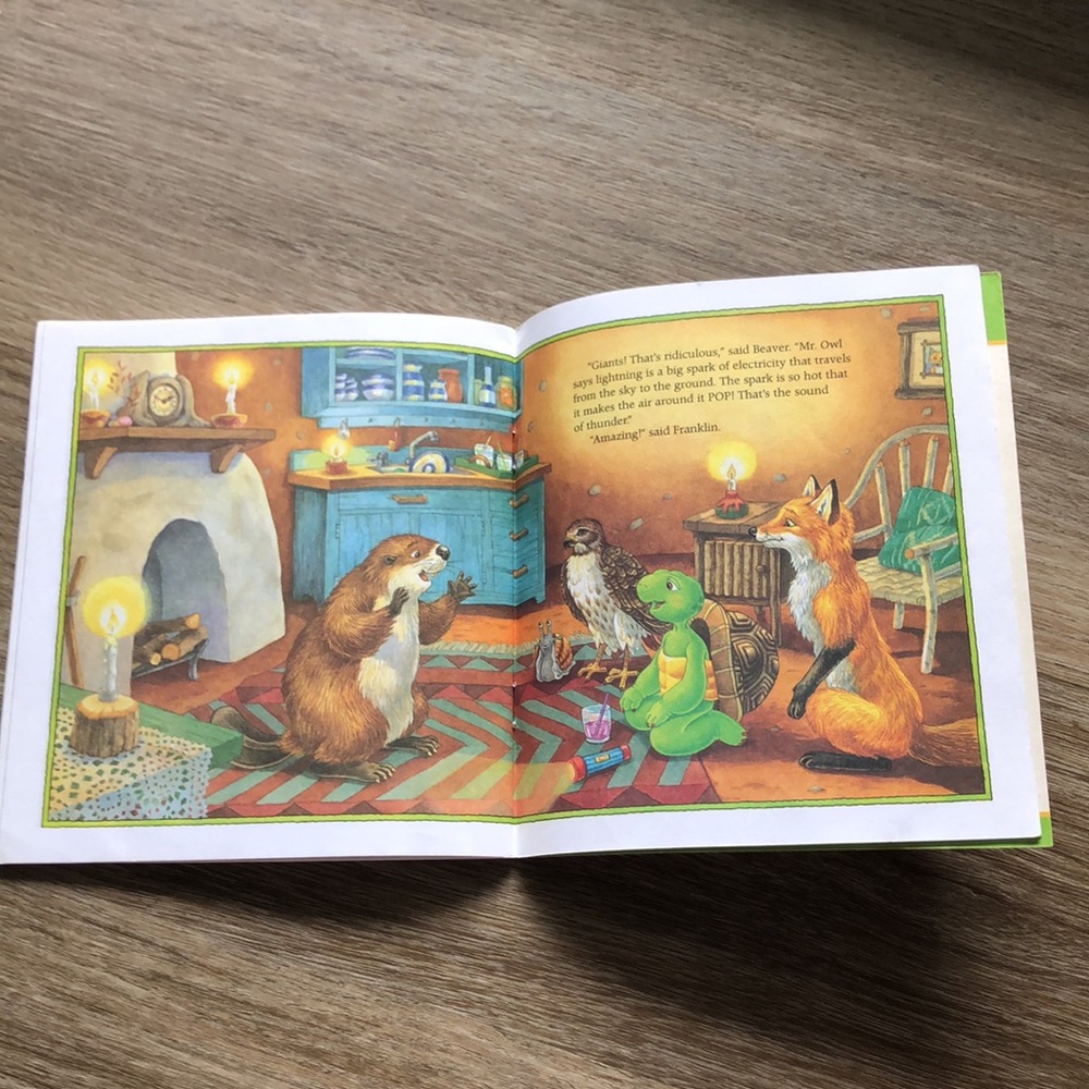❤️$2 Franklin and the Thunderstorm Chick Fil A Book - Picture 16 of 16